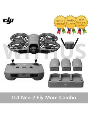 DJI Neo 2 Fly More Combo (3 Battery) Camera Drone / Genuine / No Tariffs In US=